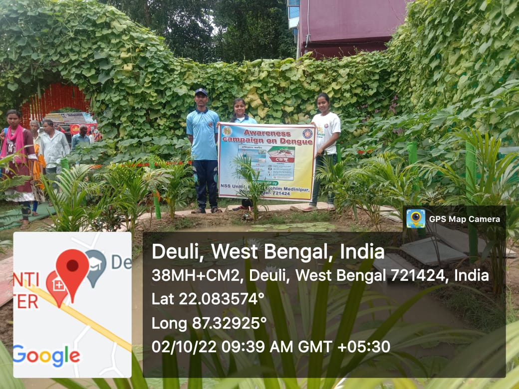 BeldaCollege's tweet photo. Dengue Awareness campaign at Durga Puja pandal - one of the pandal was made by natural vegetable plant. https://t.co/FDLdiRCPze