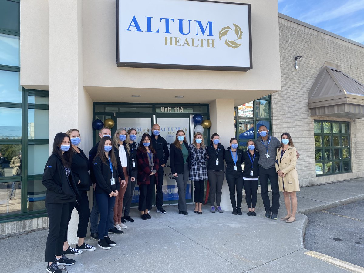 AltumHealth's tweet image. We are thrilled to continue growing in Hamilton and join the Stoney Creek Community! 

Thank you to everyone who joined us yesterday to celebrate our clinics grand opening🎉

📍910 Queenston Road

Read our press release here altumhealth.com/uhn-altum-heal…