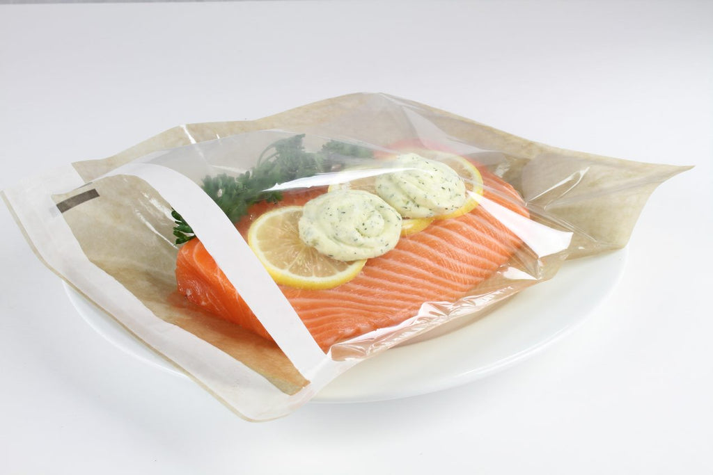 DinnerIsDone's tweet image. Ready.Chef.Go!'s Parchment Paper Bag Bulk Pack is great for #foodservice and #commercialkitchens. Made with a parchment paper back, these 9x11 inch #cookingbags are self-sealing and come in a case of 250 individual units. Order here. readychefgobags.com/products/artis…