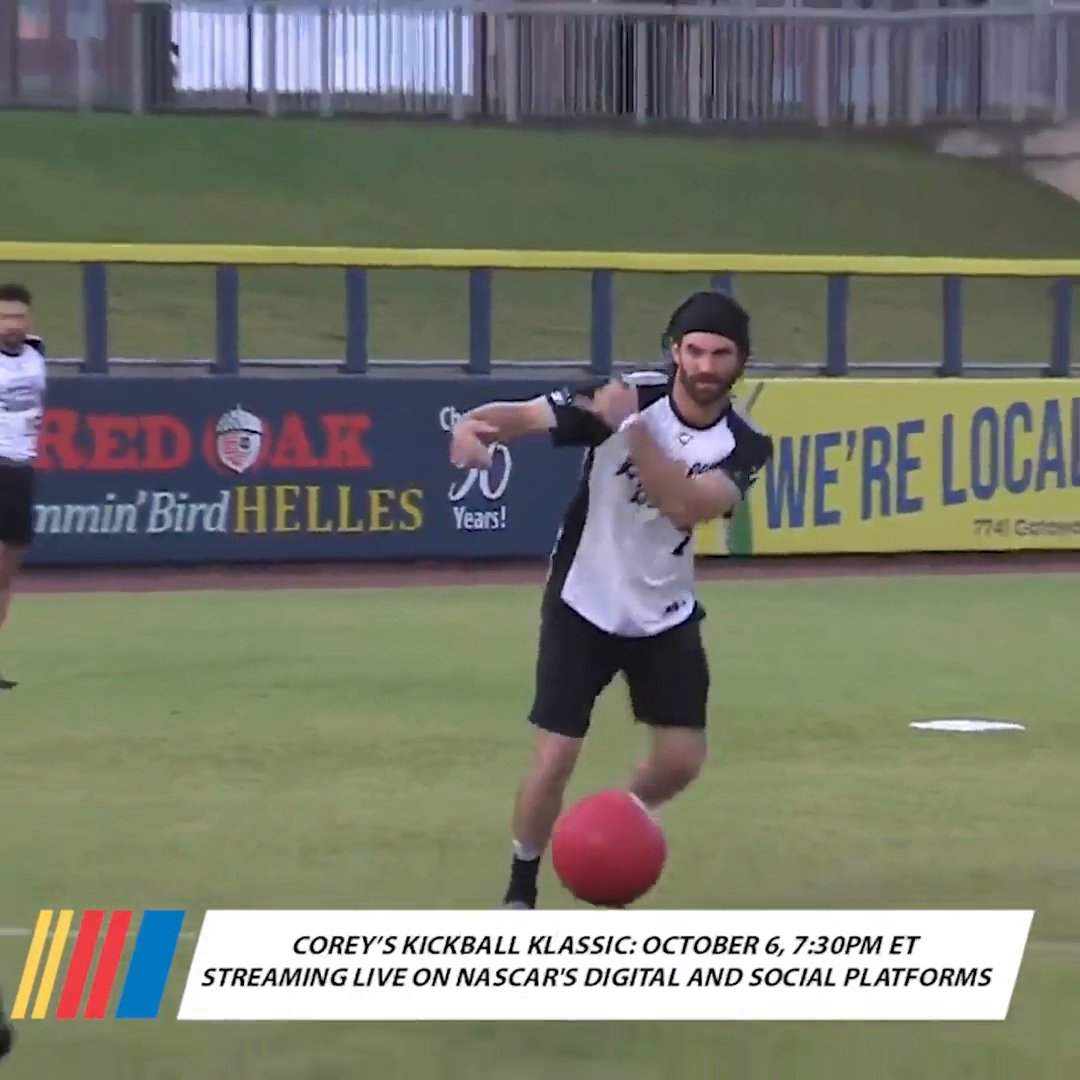 NASCAR on Twitter ". CoreyLaJoie's Kickball Klassic is back! Watch