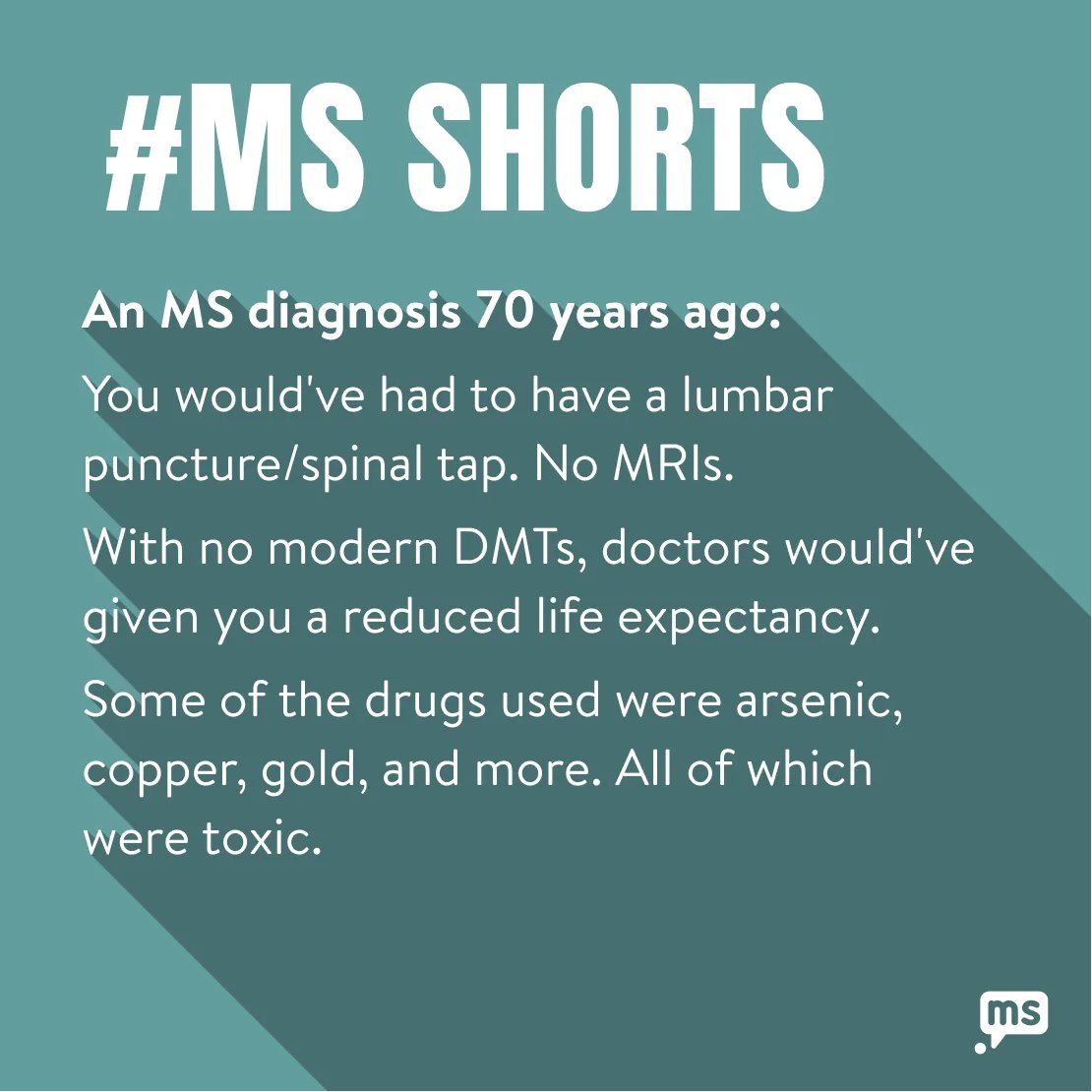 shiftms's tweet photo. There's still a long way to go in reducing diagnosis time, finding a cure and much more. But there's a lot to celebrate here. Imagine being prescribed copper or gold! 🤯

What do you hope will change in the next 70 years? https://t.co/pav33r6Z6e https://t.co/2Q9he0vuI0