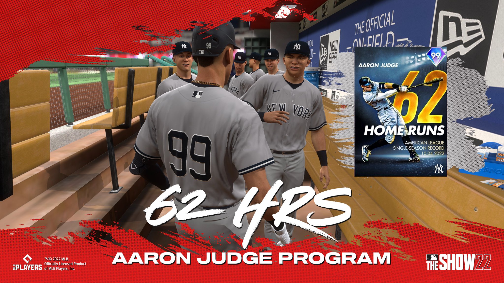 MLB The Show on Twitter "A historic Milestone for AaronJudge! Today