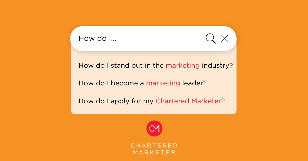 charteredmktr's tweet photo. How do you become the #marketingleader you have always wanted to be? With #CM, you have the opportunity to learn and grow over a two-year time frame while continuing to work and apply your learnings in your current role. Learn more about obtaining your CM: https://t.co/SoipSMCI58 https://t.co/vb0AdQwXn2