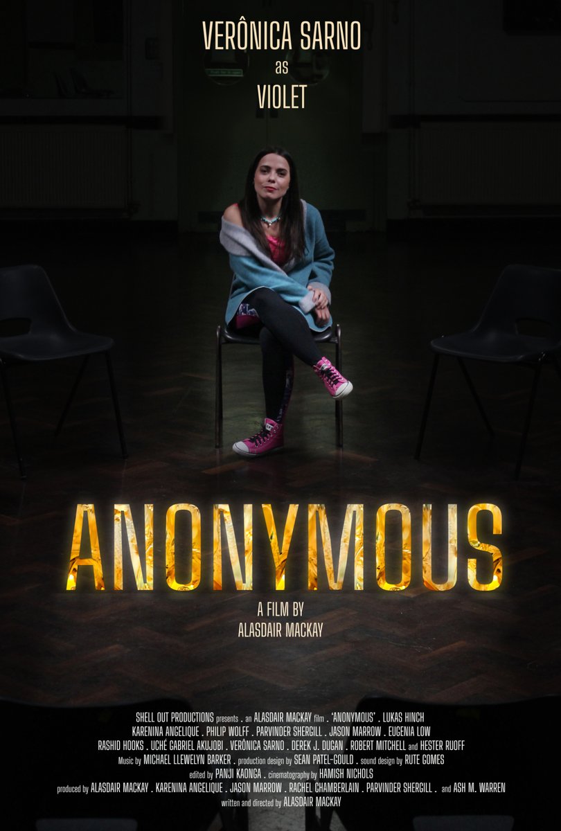 We are so proud of the work <a href="/VeSarno/">Verônica Sarno</a> did bringing the character of Violet to life. To find out when you can see her in action at the next Anonymous screening sign up to our newsletter here: mailchi.mp/shelloutproduc…

 #indiefilm