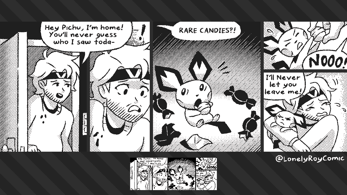LonelyRoyComic's tweet photo. - Super Smash Bros comic -
Lonely Roy
Miiverse Remaster eps 4 - 6

#LonelyRoy #LonelyRoycomic @ArchdanMiiverse https://t.co/BRvqqX9HA7