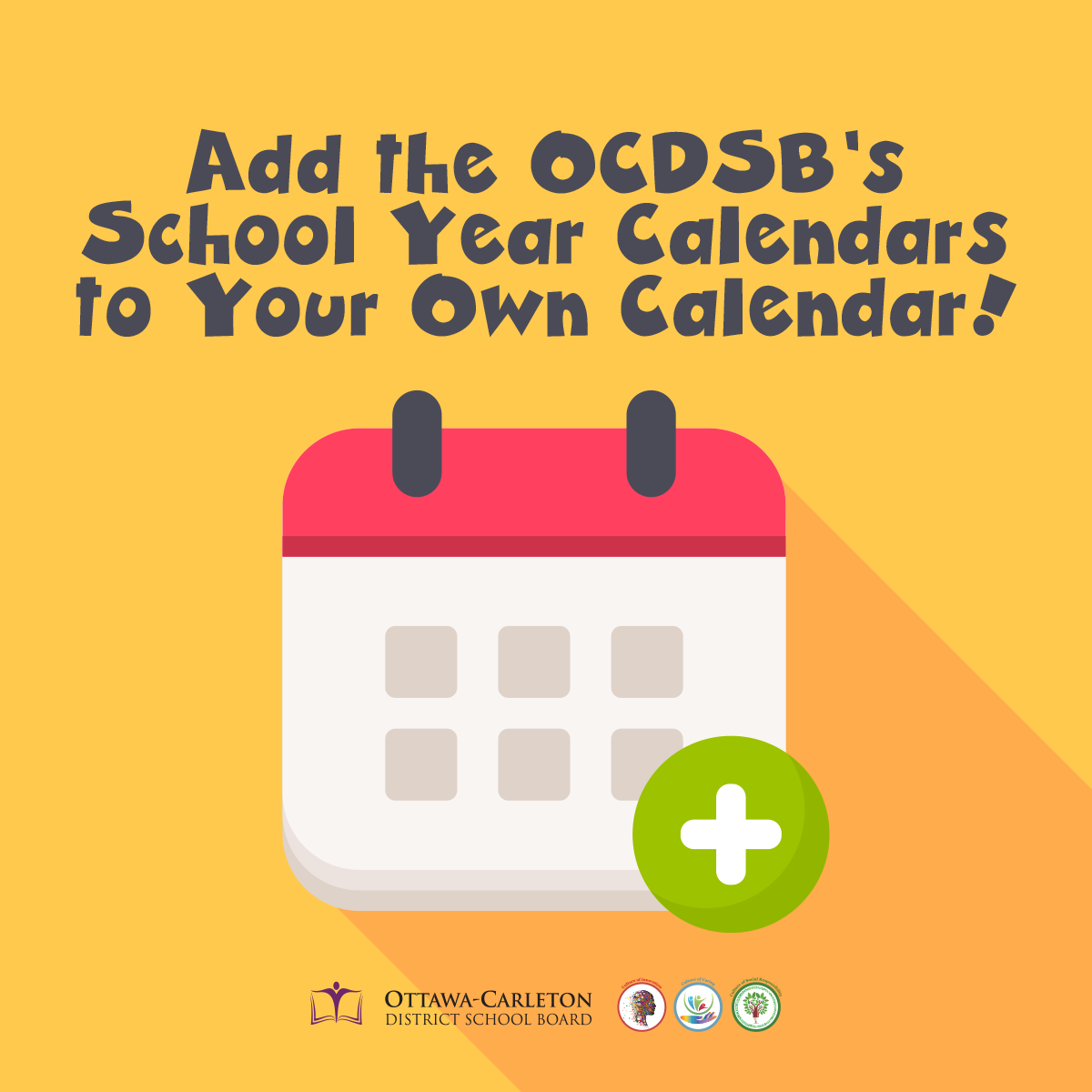 OCDSB on Twitter "OCDSB Families Remember, you can now add important