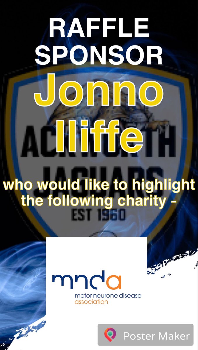 A big thank you to John Iliffe for sponsoring the raffle this week.

John wanted the MND Association logo to be displayed - a cause very close to the club’s heart - &amp; we will continue to raise awareness of motor neurone disease and show support for our former coach Rob Burrow 💪