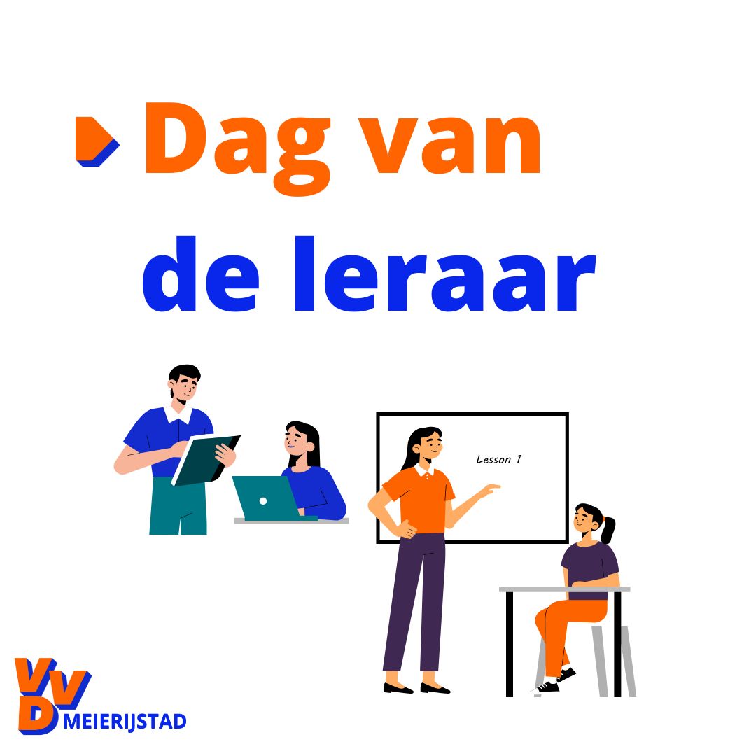 𝑫𝒂𝒈 𝒗𝒂𝒏 𝒅𝒆 𝒍𝒆𝒓𝒂𝒂𝒓 📚

Vandaag is het de dag van de leraar. We staan stil bij het fantastische werk dat alle leraren en medewerkers doen in het onderwijs. De rest van dit bericht is te lezen op ons Facebook en Instagram account.