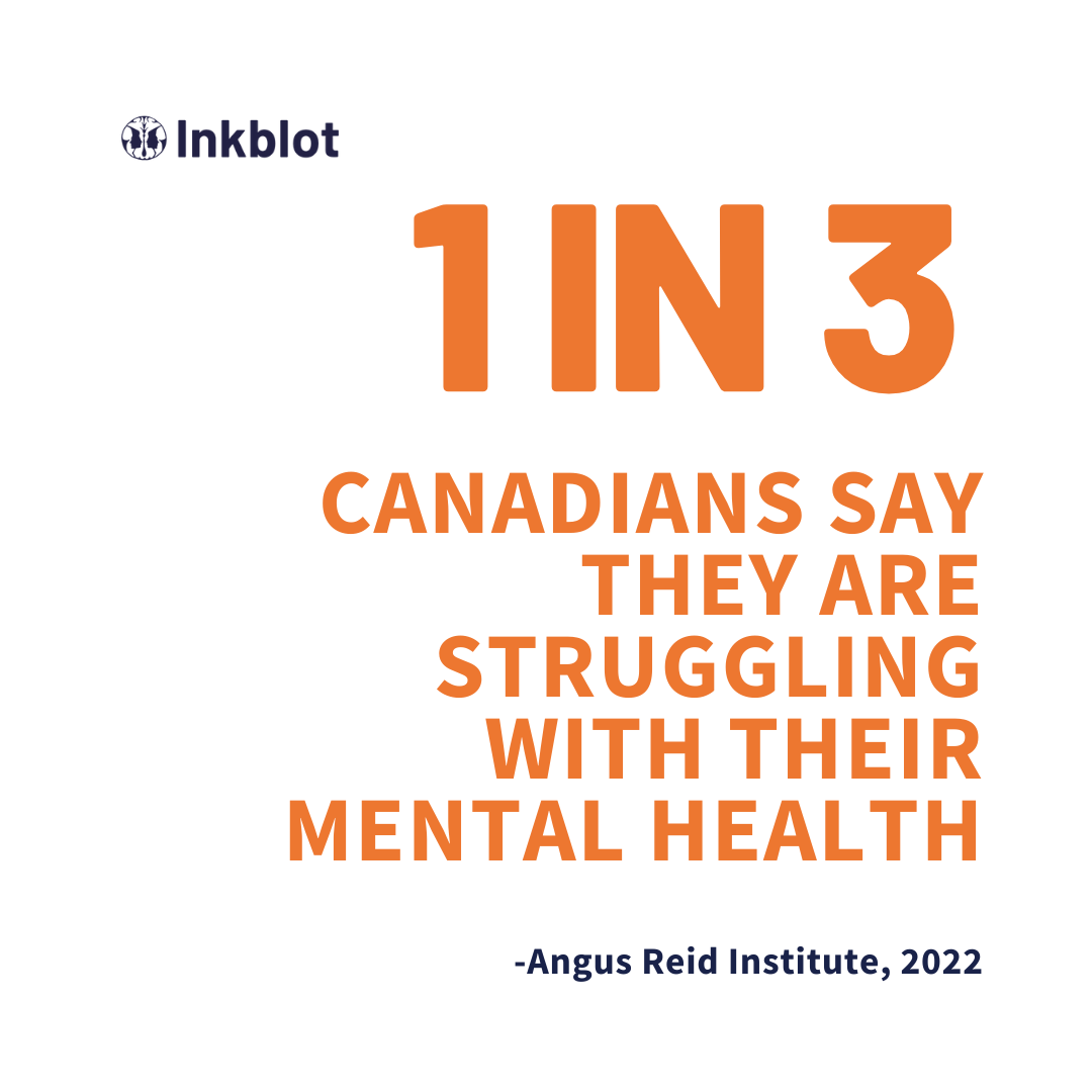 gethoneybee's tweet photo. This week is Mental Illness Awareness Week. Together with Inkblot, we hope to spread awareness of the realities of mental illness and break stigma around accessing care. 
Let's break the stigma around mental illness together and help more people get the care they need. #MIAW 🧡 https://t.co/3sEwnNX9JR