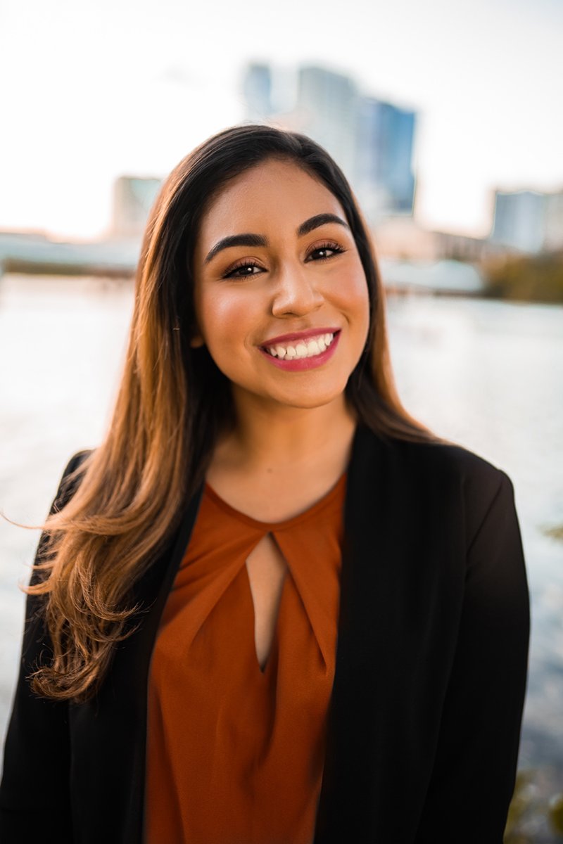 utgradschool's tweet photo. Meet Vallery Valle- a graduate assistant for Recruitment and Student Support Initiatives in the Graduate School. She hopes to follow up her Master’s with a Ph.D. or Ed.d. and join the ranks of the 0.6% of Latinas in the U.S. with a doctorate. #UTGradStudentProfile https://t.co/CFZfRyNzVU