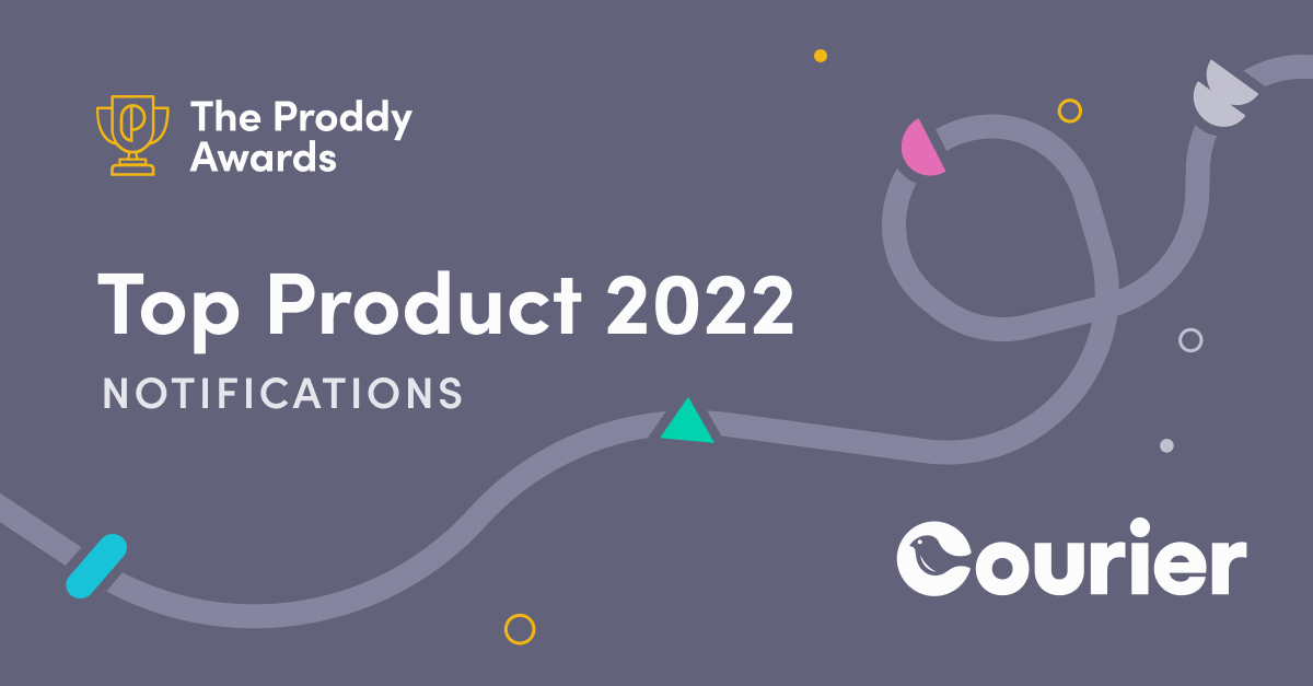 trycourier's tweet photo. Weโve been selected for a Top Notifications Proddy Award! A huge thank you to our incredible community for helping us achieve this milestone!
#proddys https://t.co/Xh88nL4KPc