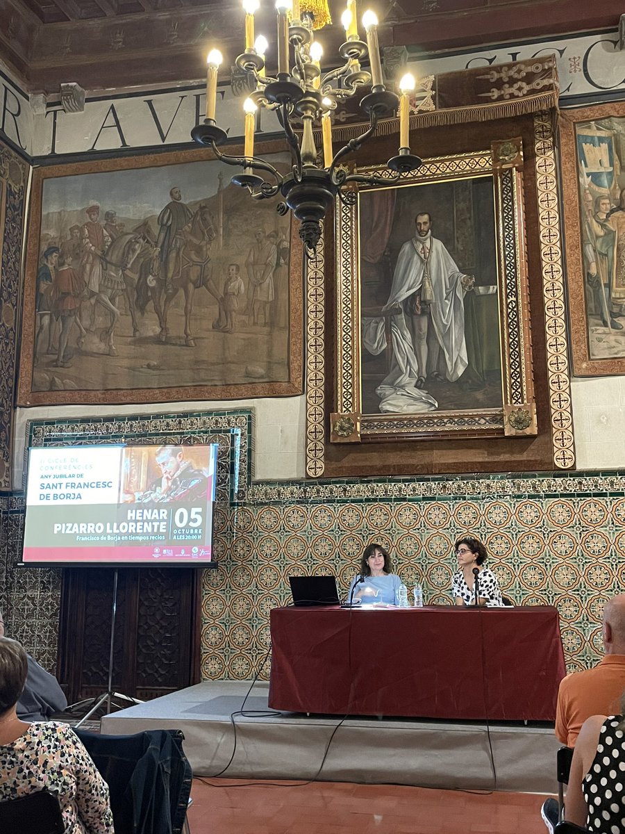 Ferran Escrivà Llorca (@ferranet2) on Twitter photo A la conferència d’ <a href="/henar_pizarro/">Henar Pizarro</a> “Francisco de Borja en tiempos recios” al <a href="/PalauDucal/">Palau Ducal Gandia</a>
<a href="/IULCE_UAM/">IULCE</a> A la conferència d’ <a href="/henar_pizarro/">Henar Pizarro</a> “Francisco de Borja en tiempos recios” al <a href="/PalauDucal/">Palau Ducal Gandia</a>
<a href="/IULCE_UAM/">IULCE</a>