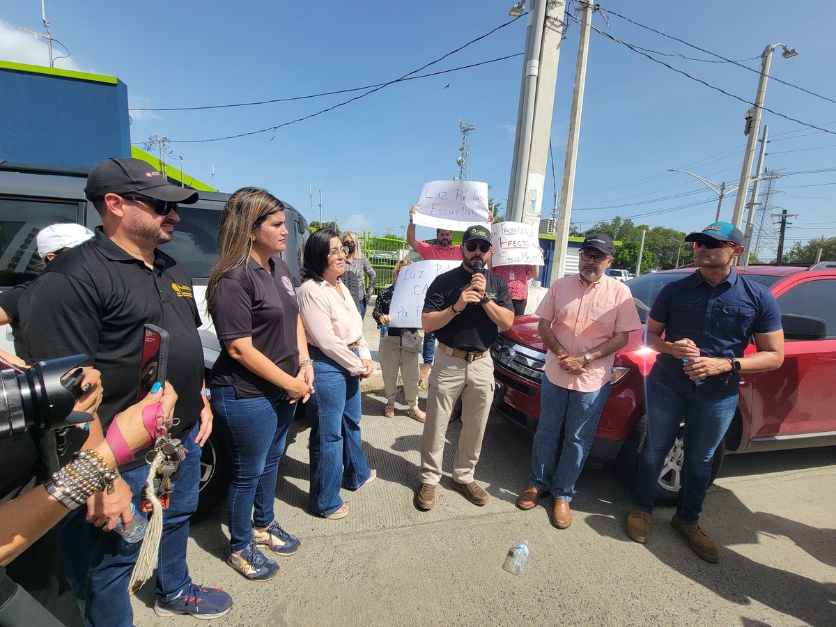 Estamos cansado de las excusas, estamos cansado de la incompetencia. ¡Queremos LUZ, para PONCE, YA!