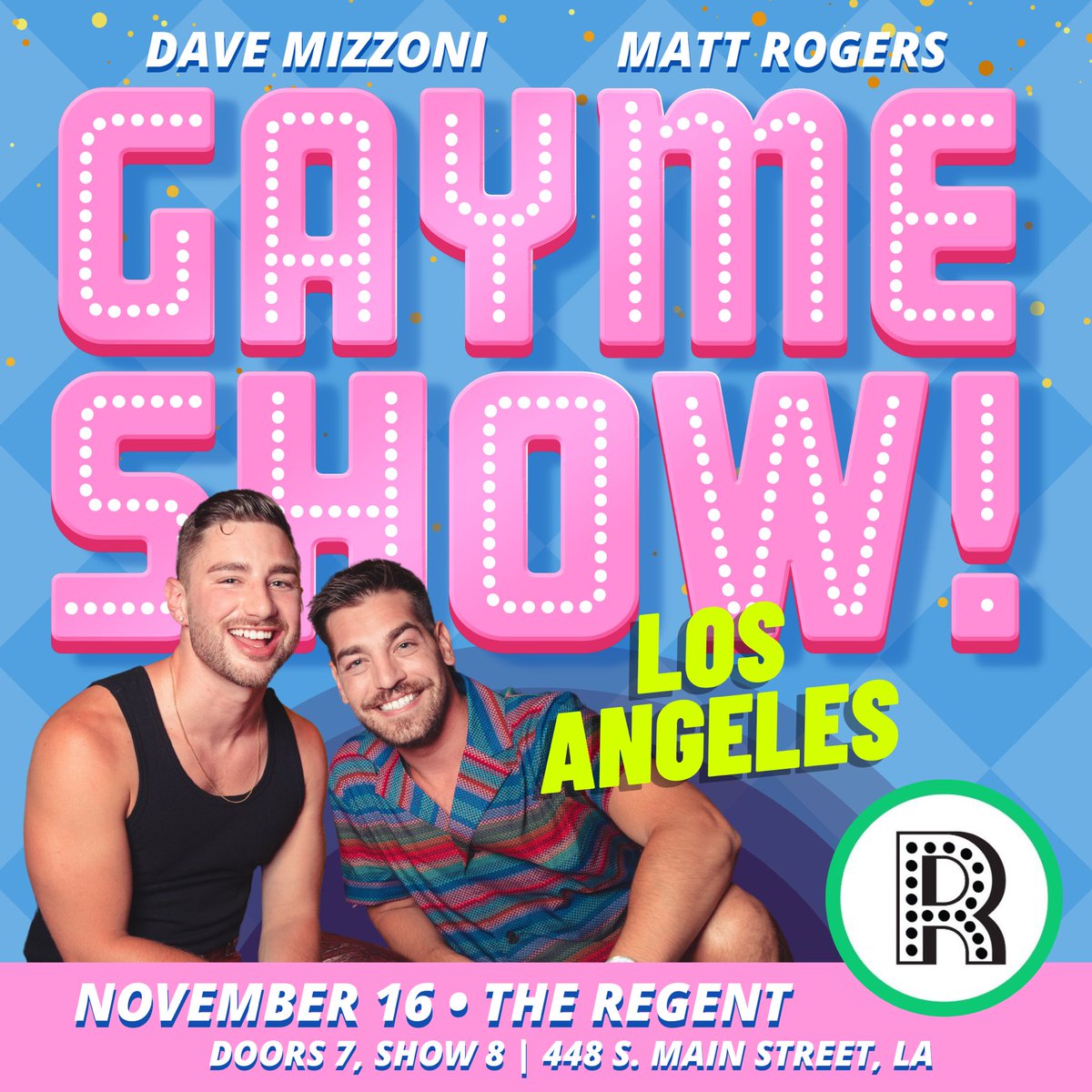 Coming to <a href="/RegentTheaterLA/">The Regent Theater</a> November 16 🫶🏻 — come hang.