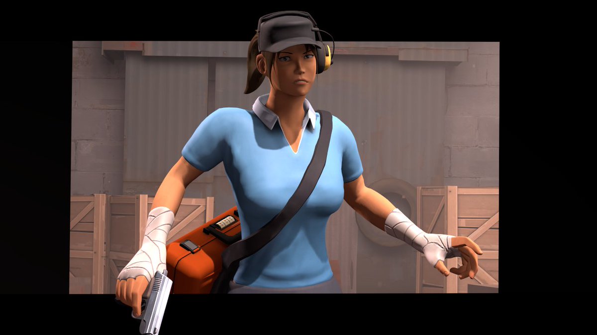 AmadeusSFM's tweet photo. Another quick post, 
Have not been publishing stuff because of IRL stuff, very serious
|
(Just to place a hint that i'm still alive)
Doing some tests with a particular model, probably close to release
#statusupdate #wip #tf2 #sfm https://t.co/oJSC4uI6S7