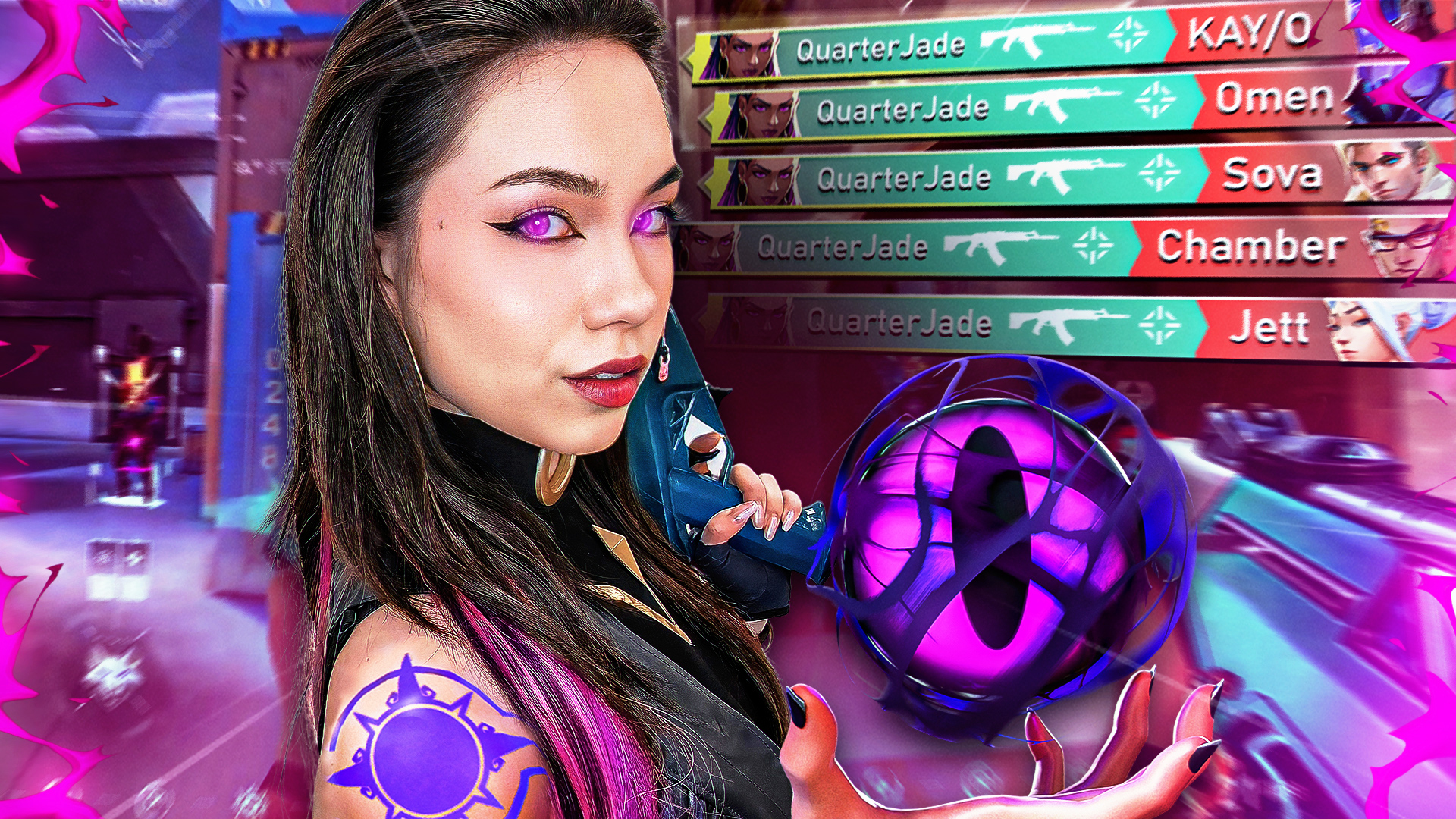 VALORANT on Twitter "QuarterJade Your shots and your cosplay are both on point 🎯" / Twitter