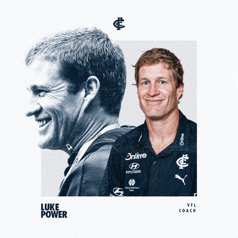 CarltonFC's tweet photo. A Power play.

AFL Head of Development Luke Power will take the reins of the @CarltonReserves in 2023 as our VFL Coach!