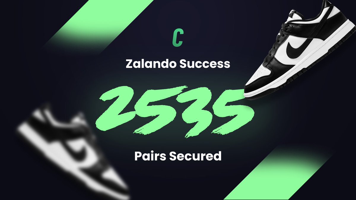 The Kings of Zalando 👑
2500 pairs bought by our members 
Want to start destroying zalando and step up your sneaker game with us? 🫡