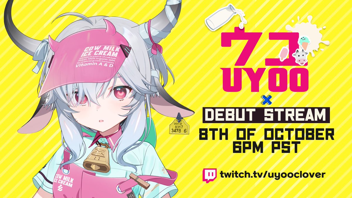 ✨Debut announcement✨

「𝐎𝐧𝐞 𝐬𝐜𝐨𝐨𝐩, 𝐭𝐰𝐨 𝐬𝐜𝐨𝐨𝐩𝐬, 𝐨𝐫 𝐭𝐡𝐫𝐞𝐞?」

☘ Saturday, October 8
☘ 6 pm PST
☘ Twitch.tv/uyooclover

#VtuberDebut #VtubersEN