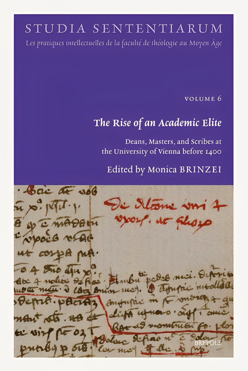 MedievalUpdates's tweet photo. The Rise of an Academic Elite : Deans, Masters, and Scribes at the University of Vienna before 1400, ed. Monica Brînzei (@Brepols, October 2022)
https://t.co/A0YOFjY7ba
https://t.co/HBWvZI16Y0
#medievaltwitter #medievalstudies #medievaleducation #medievaluniversity #latemedieval https://t.co/MJJFSIkjE2