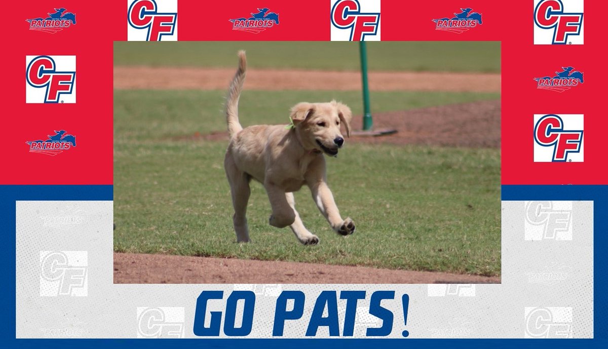 CF Patriots (@cfpats) on Twitter photo ⚾Patriots take the W and we hope everyone is just as excited as Ellie Pat!⚾#CFBaseball #GoPats 📸 by Heidi Kearney <a href="/GoCFBaseball/">Marty Smith</a> <a href="/JonKoenigsfeld/">Jon Koenigsfeld</a> <a href="/CFedu/">College of Central Florida</a> <a href="/cfpatssb/">CF Softball</a> <a href="/CFPatsXC/">CF Women's Cross Country</a> <a href="/TraywickPeyton/">Peyton Traywick</a> <a href="/dahooter/">David Houtz</a> #baseball #Florida #GoldenRetrievers ⚾Patriots take the W and we hope everyone is just as excited as Ellie Pat!⚾#CFBaseball #GoPats 📸 by Heidi Kearney <a href="/GoCFBaseball/">Marty Smith</a> <a href="/JonKoenigsfeld/">Jon Koenigsfeld</a> <a href="/CFedu/">College of Central Florida</a> <a href="/cfpatssb/">CF Softball</a> <a href="/CFPatsXC/">CF Women's Cross Country</a> <a href="/TraywickPeyton/">Peyton Traywick</a> <a href="/dahooter/">David Houtz</a> #baseball #Florida #GoldenRetrievers