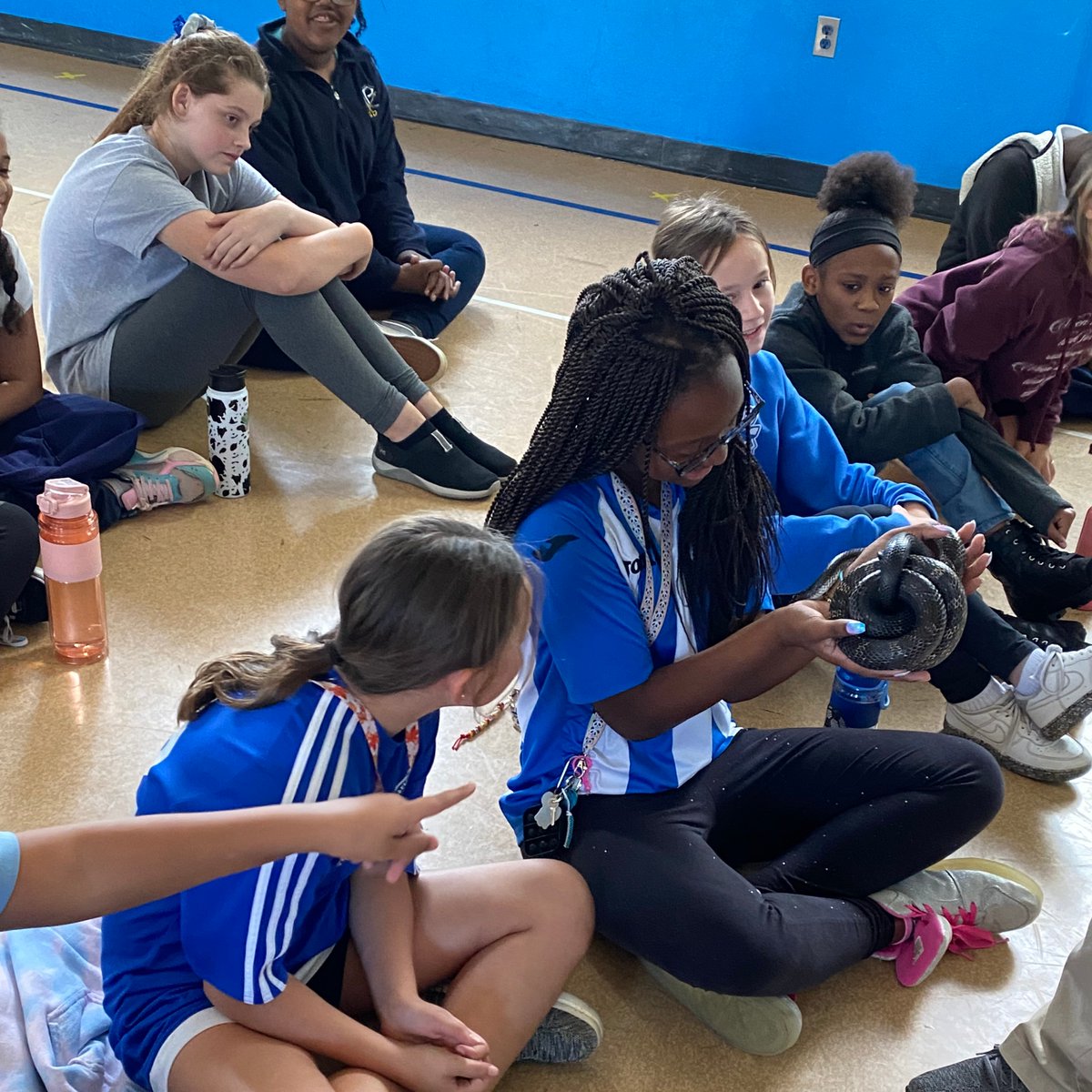 Last week, Gorman Nature Center visited St. Peter's School, and students were able to learn about reptiles and had the opportunity to meet and hold two snakes!

#SpartanSpirit