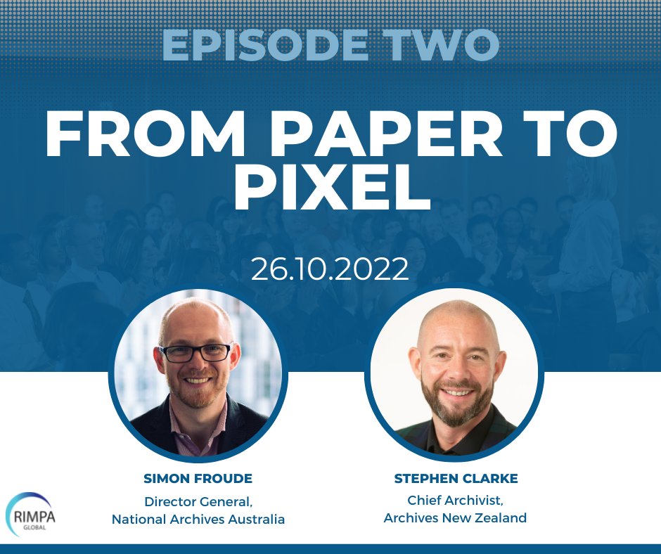 Digital is a significant shift for archives and other collecting institutions, offering as many opportunities as it presents challenges. Find out more here - ow.ly/fkCK50KQVBe

#RIMPA #informationmanagement #recordsmanagement
