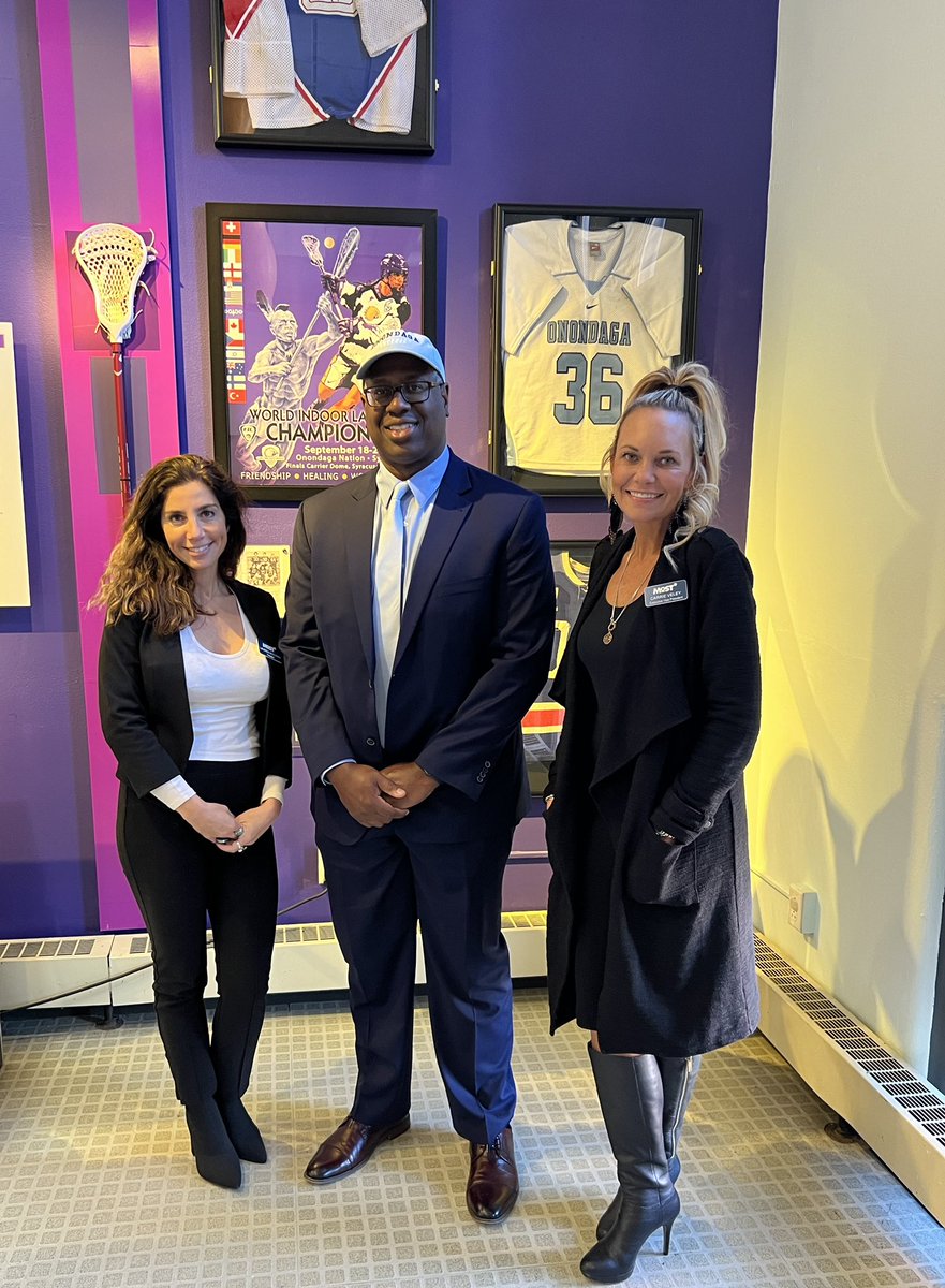 The MOST was honored to welcome Dr. Warren Hilton, President at Onondaga Community College, to tour the museum and share about our robust STEM education programs. 🏛

<a href="/OnondagaCC/">OCC</a>