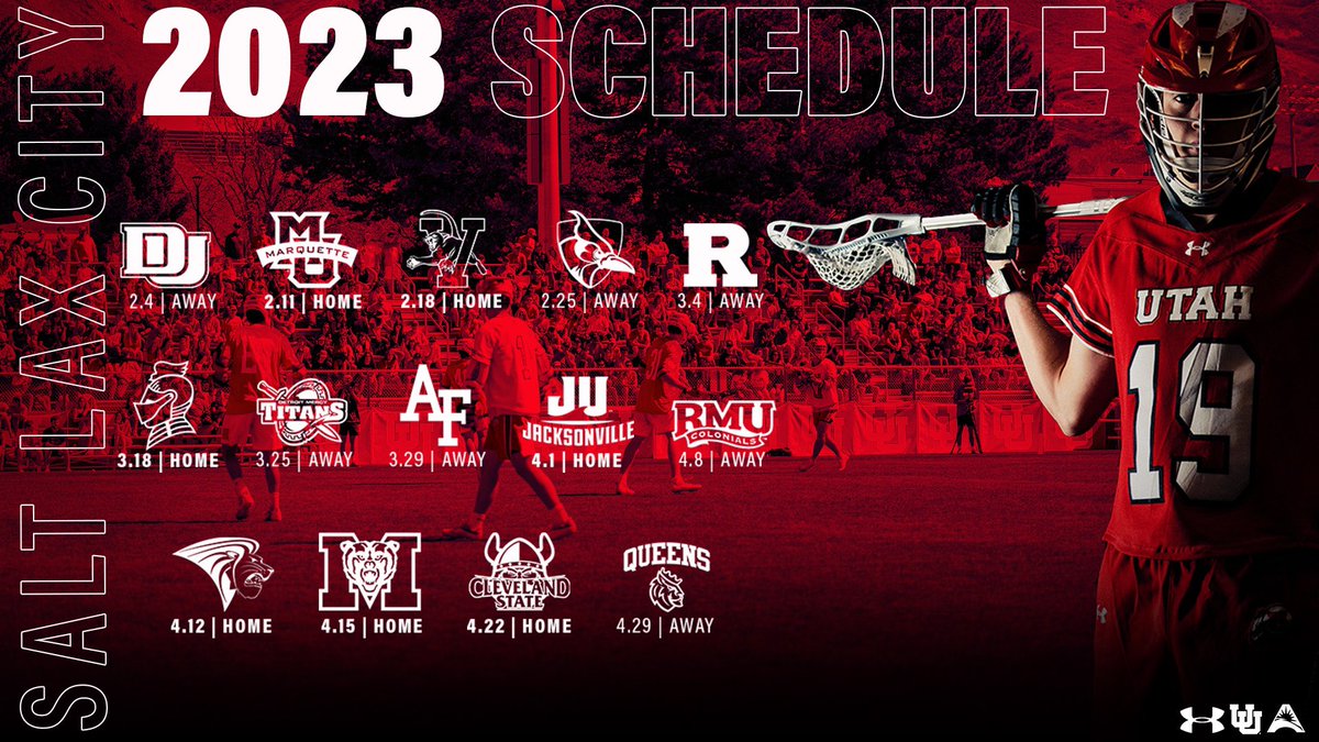 2023 SCHEDULE IS HERE 👀‼️

🔗 utahutes.com/sports/mens-la…

#GoUtes