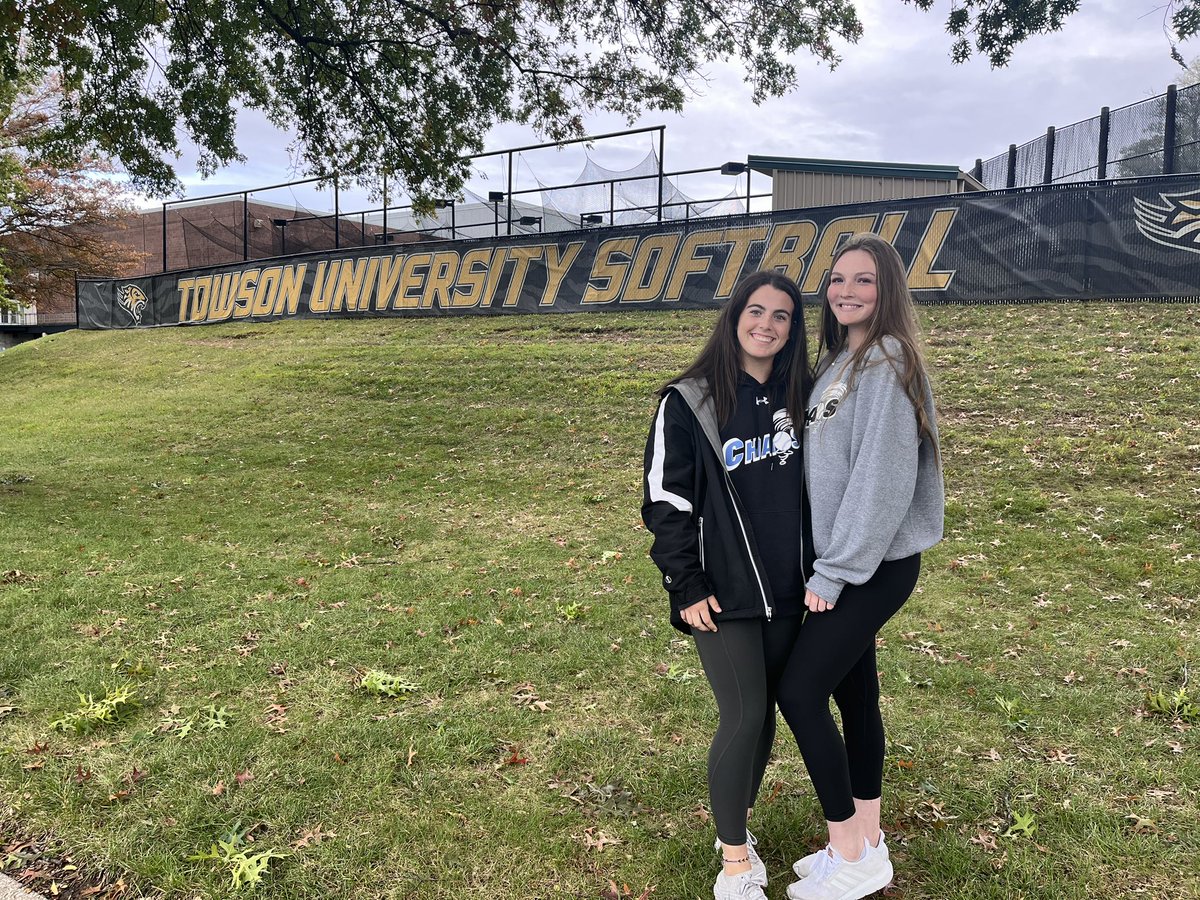Kelly Fricker (@kfricker2024) on Twitter photo Had a great visit today at <a href="/Towson_SB/">Towson Softball</a>! It was great checking out the campus and meeting some of the players! <a href="/TUSBCoachCoz/">Lisa Costello</a> <a href="/caseydickson717/">Casey Dickson</a> <a href="/JessHutch22/">Jessie Hutchens- Mack</a> <a href="/MaddyBurns19/">Maddy Burns</a> Had a great visit today at <a href="/Towson_SB/">Towson Softball</a>! It was great checking out the campus and meeting some of the players! <a href="/TUSBCoachCoz/">Lisa Costello</a> <a href="/caseydickson717/">Casey Dickson</a> <a href="/JessHutch22/">Jessie Hutchens- Mack</a> <a href="/MaddyBurns19/">Maddy Burns</a>