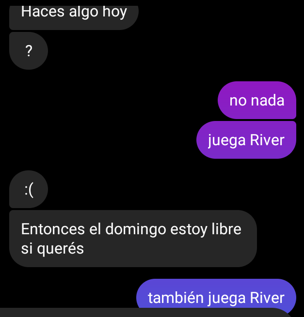 daniderp's tweet photo. perdón pero River es prioridad https://t.co/VpTcSsB35B