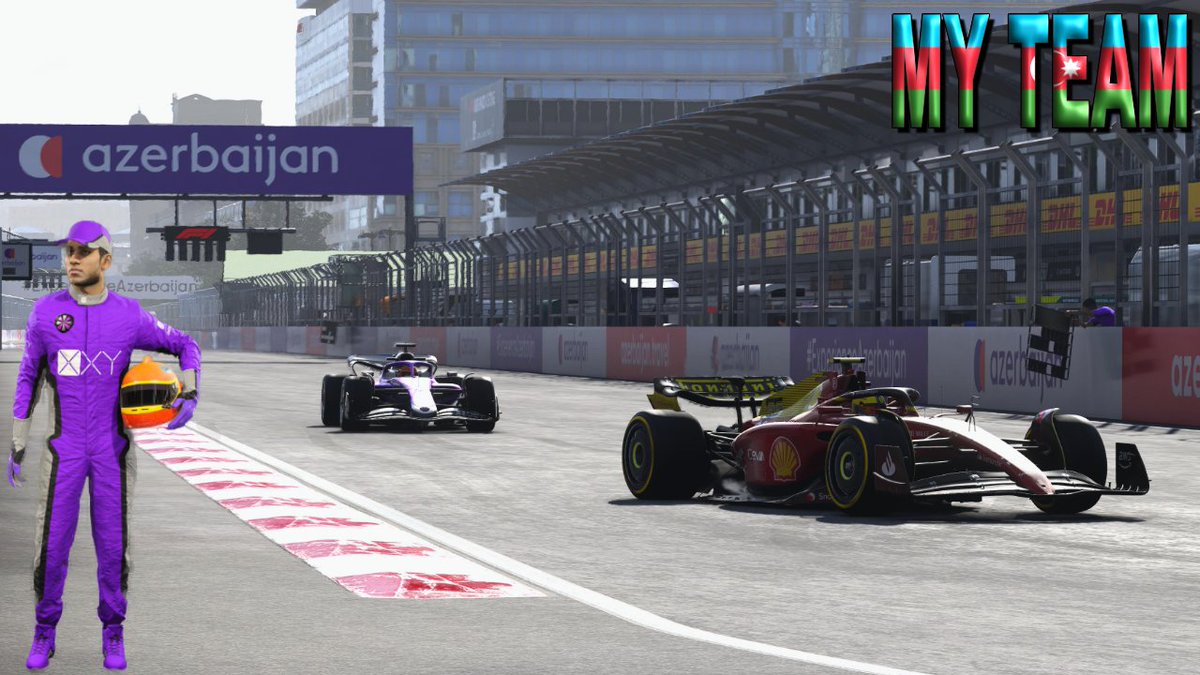 realIMPACT7's tweet photo. #azerbaijangrandprix #episode8 #f122myteam #season2 #race8 #f122 #f1 #formula1 #azerbaijangp #livestream #commentary #ps5 #f122gameplay #f122careermode #youtube #subscribe #impact7 #pleasesubscribe #pleaselike Watch Live Tomorrow at 5pm GMT https://t.co/ucHtIMclpR https://t.co/XVuoFGIdIZ