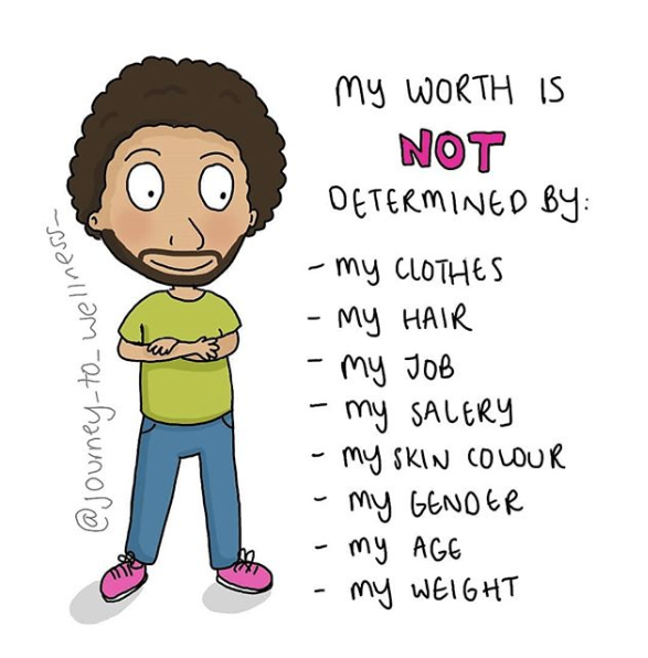 Your worth is inherent 💜 art by journey_to_wellness_ on IG 🎨

If you need support, remember we're here 24/7 for you at: 866.488.7386 or text/chat thetrevorproject.org/help 📲 #mentalhealth