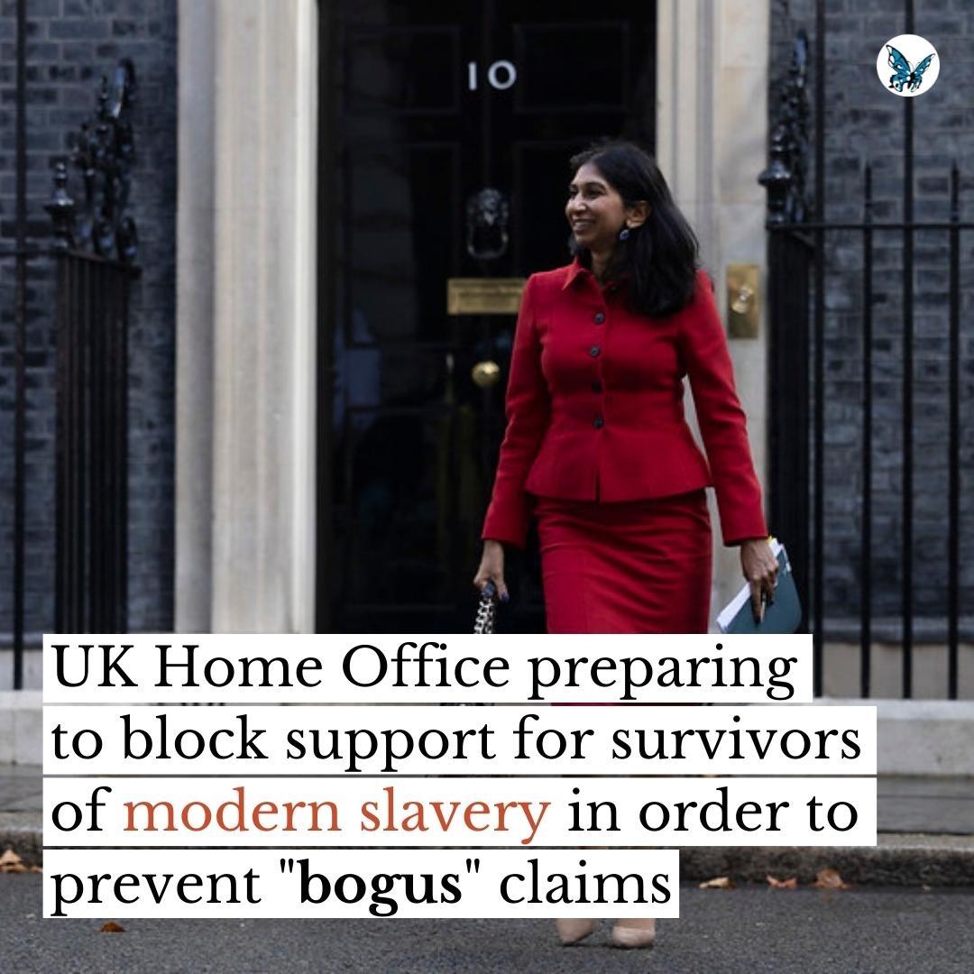 🔴 The UK Home Secretary wants to block survivors of modern slavery from accessing support, in order to prevent so-called 'criminal' claimants from gaming the system.
 
Solicitors say that the government's accusations are baseless.

Read the full story 👇
bit.ly/3e4JVJH