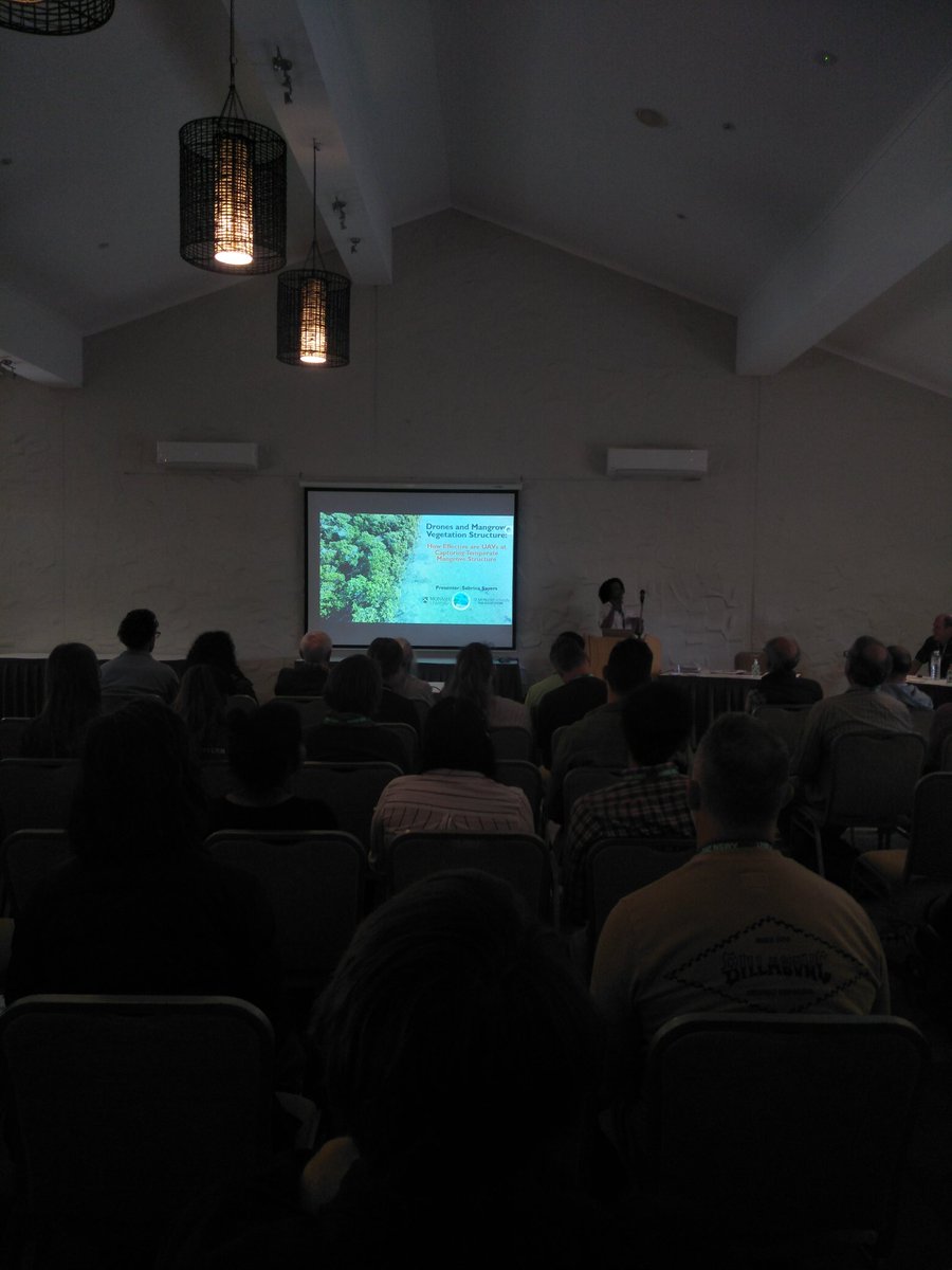 Emma Asbridge (@emmaasbridge) on Twitter photo Loved listening to <a href="/Ssayers758/">Sabrina Sayers</a> explaining how we can use LiDAR drones to monitor and map mangroves! Such valuable data! #AMSN2022 Loved listening to <a href="/Ssayers758/">Sabrina Sayers</a> explaining how we can use LiDAR drones to monitor and map mangroves! Such valuable data! #AMSN2022