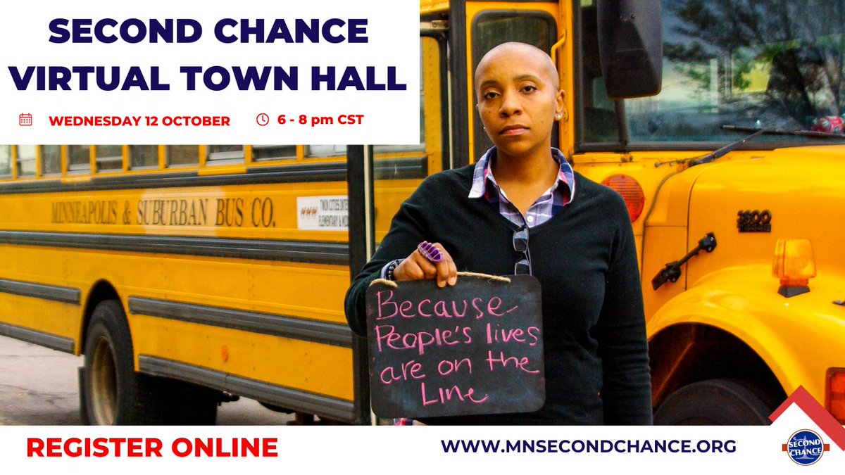 MN2ndChance's tweet photo. Our Virtual Town Hall Meeting is just around the corner, and it's here to help you!

 Click through to find out more and to register.
https://t.co/bGWmZbwBI0

#causes #nonprofit #activism #secondchances #Dogood #charity #volunteer #Minnesota #Minneapolis https://t.co/dmAQGc3ioX