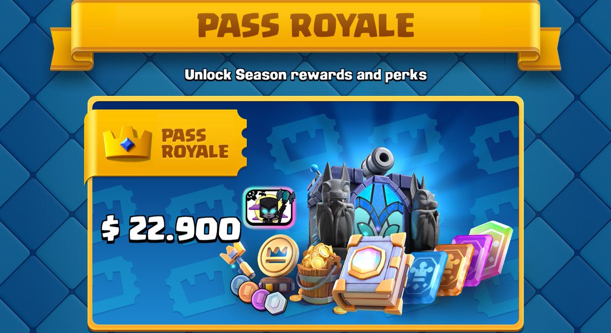 ⚠️SORTEO X2 PASS ROYALE⚠️

Requisitos:

- Dar RT 🔁y FAV❤️
- Seguirme <a href="/LordSebastianCR/">Seb</a> 
- Seguir a <a href="/WarriorsTeamOFC/">Team Warriors</a> 

⛔️Termina el lunes 10 de Octubre⛔️