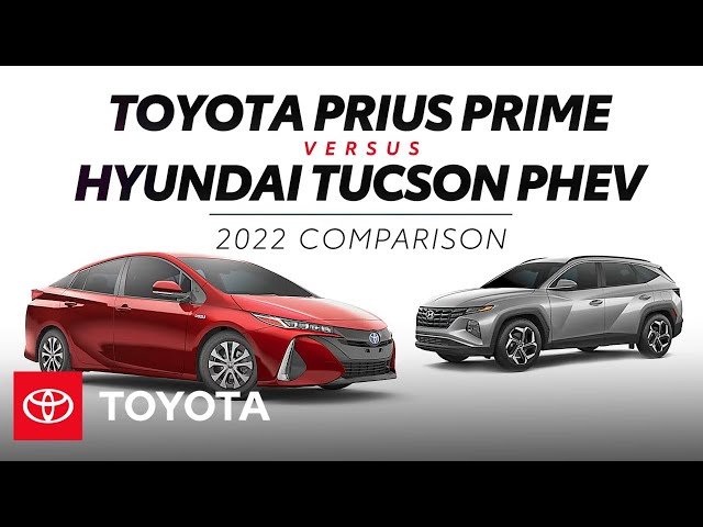 2022 Toyota Prius Prime vs. 2022 Hyundai Tucson Plug-In Hybrid | Toyota toyota.us/3Cwk8ST