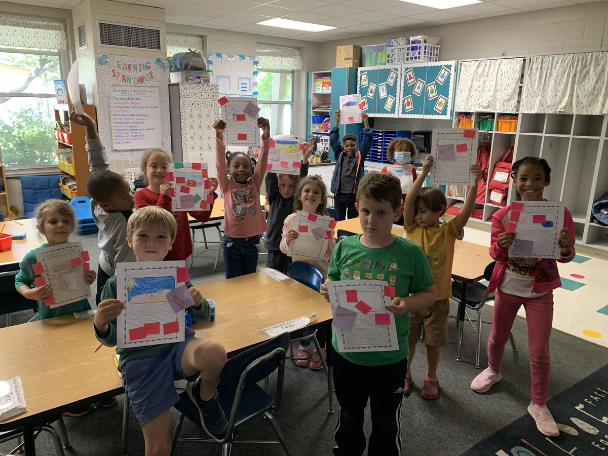Ms. Jones’s class had a publishing party for their finished narratives!