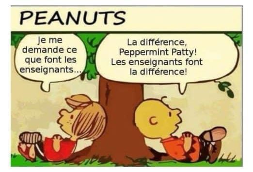 Bonne journée des enseignant(e)s