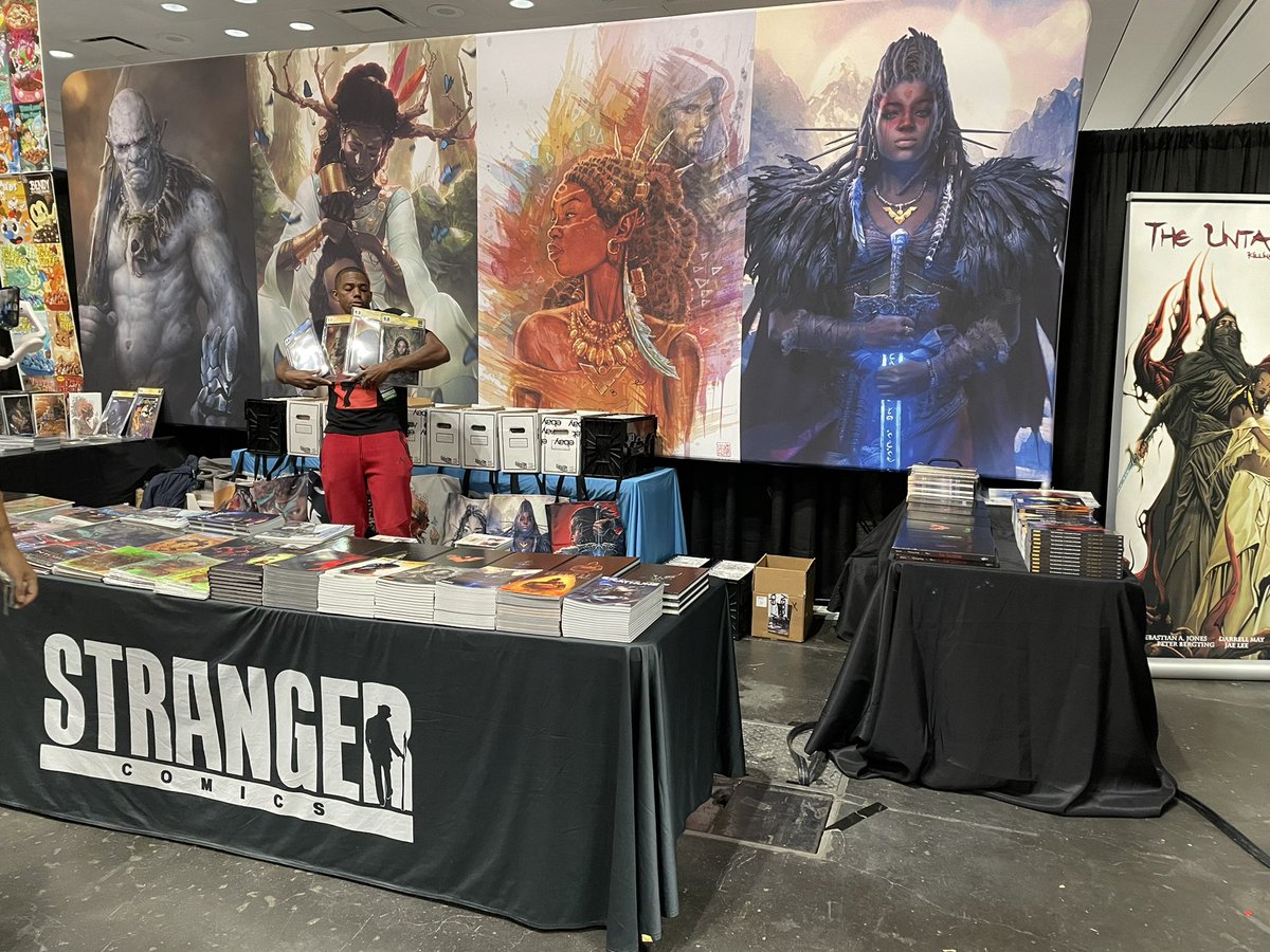 strangercomics's tweet photo. Stranger Comics at NYCC BOOTH 2044 represent! https://t.co/wNdX5ikfQB