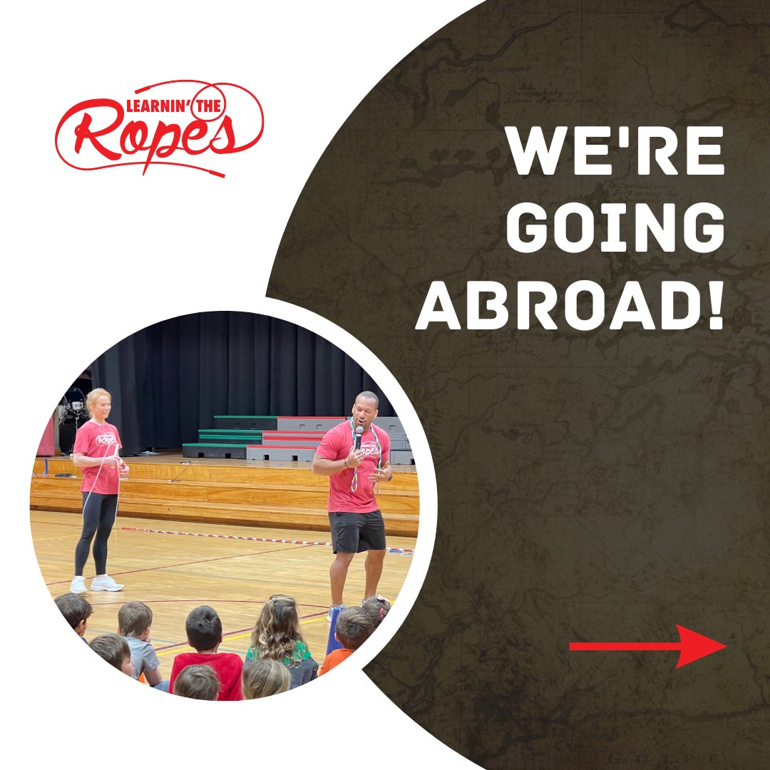 Learnintherope's tweet photo. Learnin' the Ropes is going abroad! We're excited to announce that this month, we'll be going to Rome, Italy.
#jumprope #jumpropemadefun #jumpropecommunity #jumpropeitaly #travelabroad #jumpropelife https://t.co/a87WUzywUs