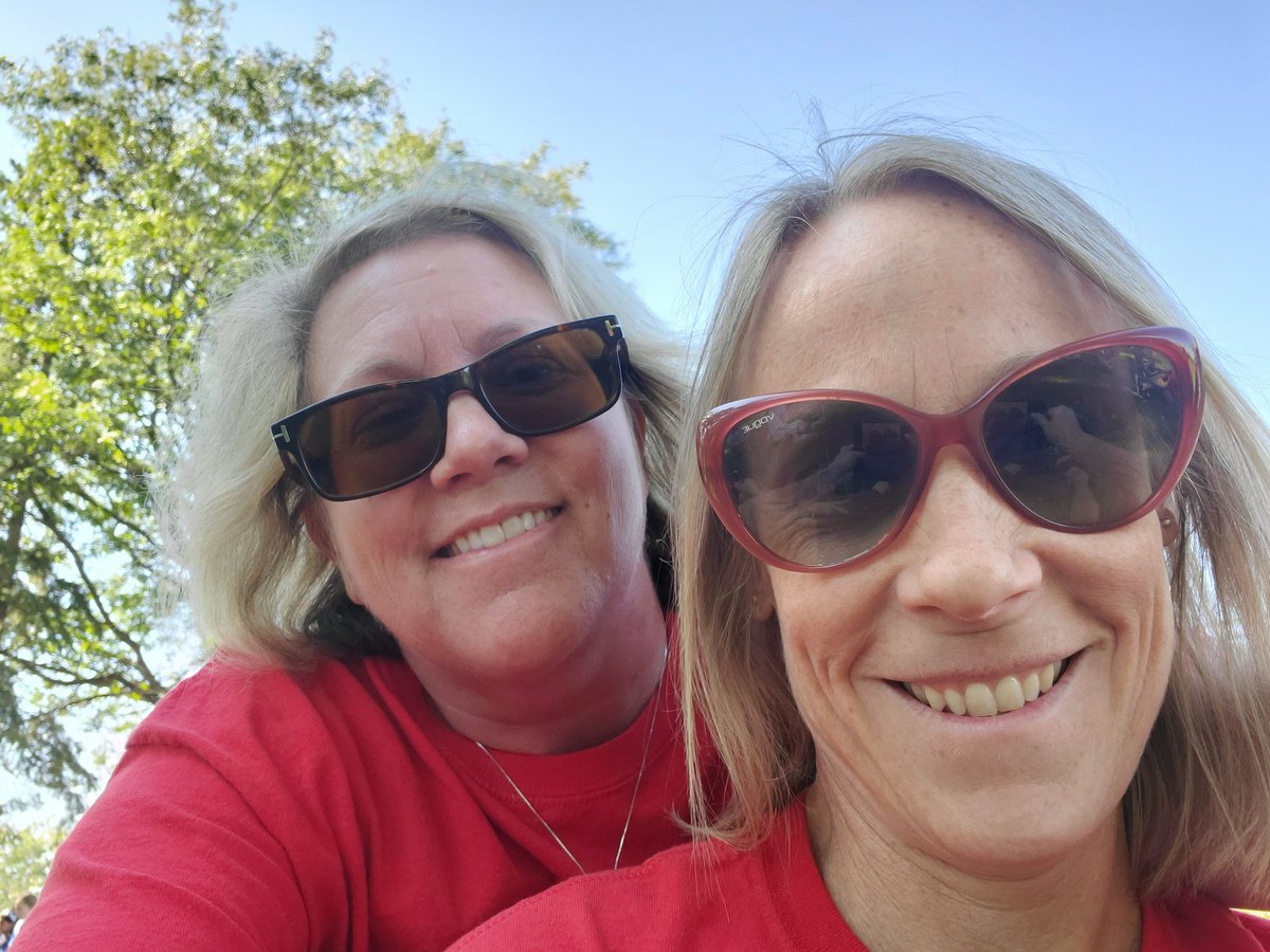 Beautiful day for some XC running at Regionals today. Both the boys and girls teams are the CHAMPS! Mrs. Gray &amp; I are super proud of this great bunch of kids! Way to go Red Hawks! <a href="/riverheights11/">riverheights</a> <a href="/amme_gray/">Amme Gray</a>