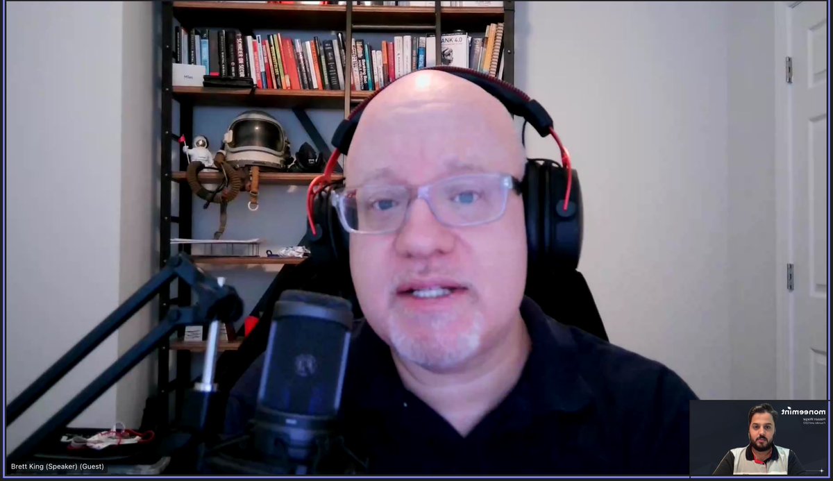 Great to speak to <a href="/BrettKing/">Brett King #TheFuturists #OptimalHumanity ✈️</a> today and we had a very insightful session discussing #FinTech and #IslamicFinance. Great to discuss how #neobanks should build unique customer experiences in their digital mobile apps.

Stay tuned for more to come at <a href="/MoneeMint/">MoneeMint</a>!