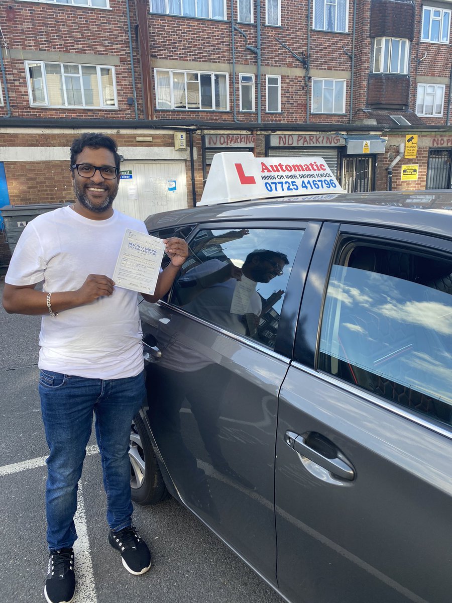 Congratulation to Sujit Who passed his Driving Test in  Bromley Driving Test Centre.  Thanks for Choosing Hands on Wheel Driving School. Contact us Via   📞 07725416796 Instagram 🔗 handsonwheelschool 🌐 handsonwheeldrivingschool.com