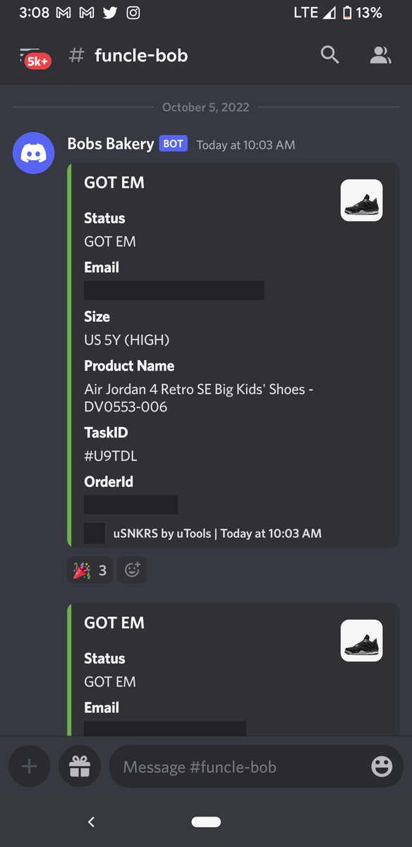 S/o to <a href="/AteamChefs/">A Team Chefs</a> for live in voice chat for assistance with the drop! Always fun talking with the crew live during drops! Also S/o to <a href="/Covrtproxies/">Covrt Solutions</a> and <a href="/uSNKRS/">USNKRS</a> for the Ws today!