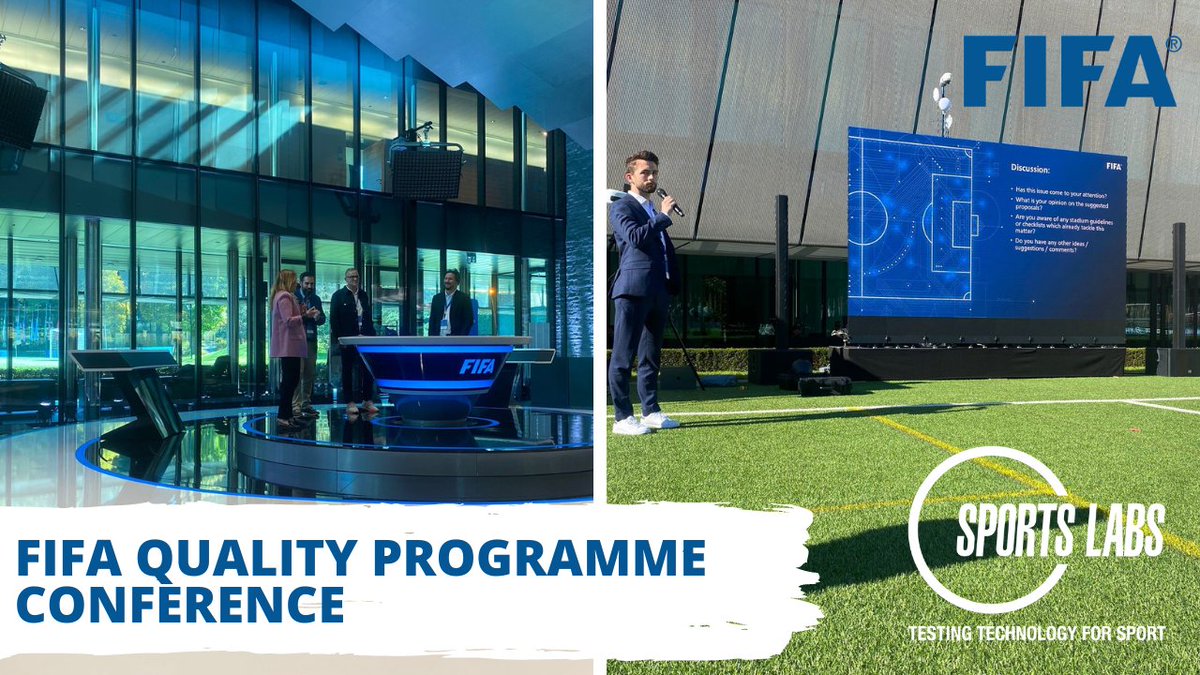 SportsLabsLtd's tweet photo. We had a great time at @FIFAcom House for the FIFA Quality Programme Conference today.
Sports Labs look forward to being a part of the conversations around the future of football.
Thank you for having us!
https://t.co/Fqav8FviZJ
#SportsLabs #FIFA #qualityconference #zurich https://t.co/mlD66uapxC