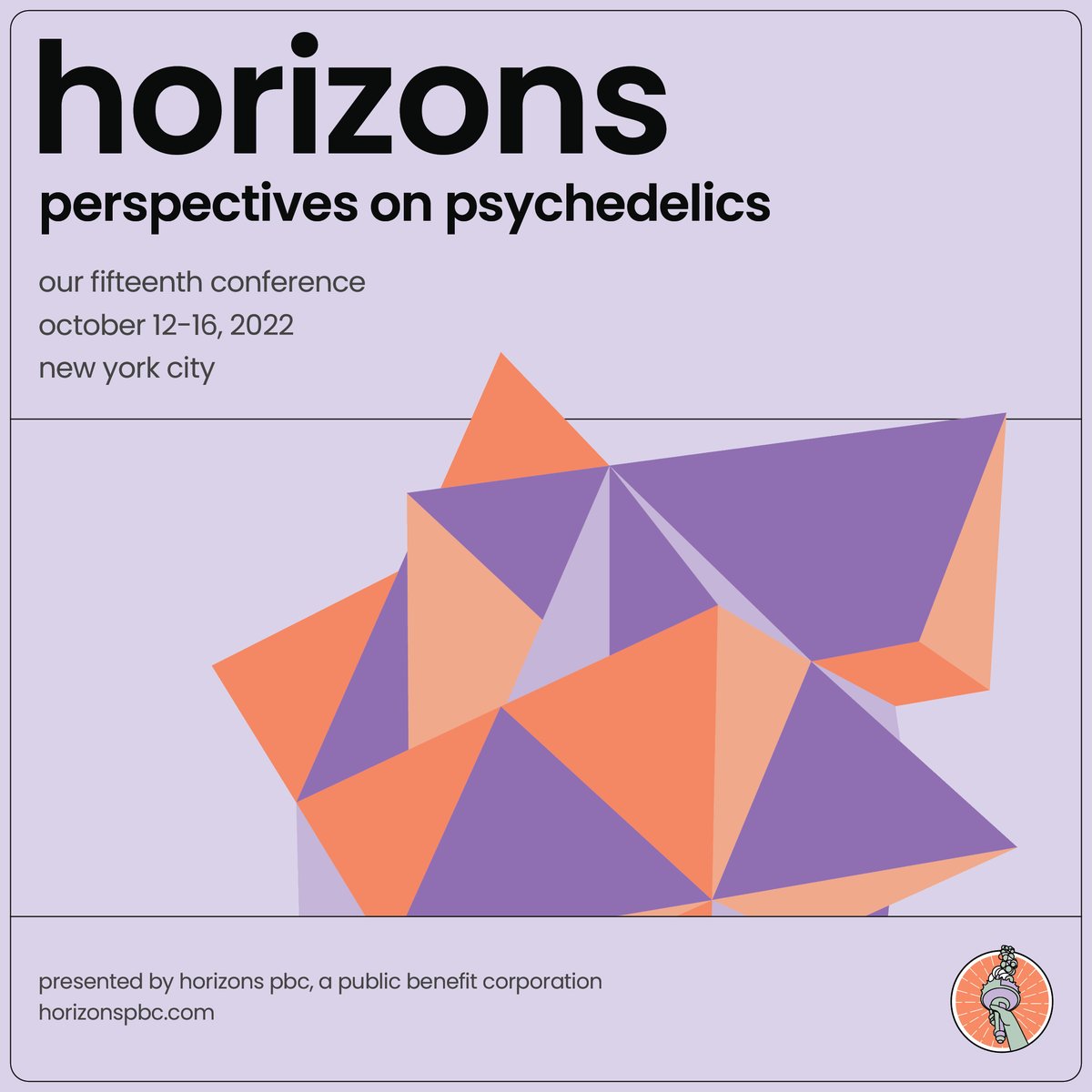 HorizonsPBC's tweet photo. Horizons, Psychedelic Community's Largest and Longest-running Conference, to Hold its 15th Edition in New York City on October 12-16. Read about it here: https://t.co/JyfUALMigu #horizonsny22 https://t.co/gP8HBDm0c4