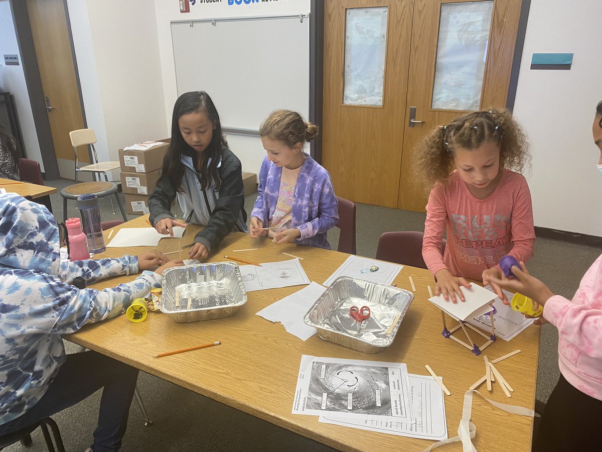 Ms. Merritt &amp; Ms. Fletcher used the Inspire Lab today to build houses to survive a category 5 hurricane! The storm is coming in over <a href="/SaltarsP/">Saltar's Point Elementary</a> this evening &amp; is expected to hit land tomorrow morning. Stay tuned to see how their houses do in the storm! <a href="/steillyschools1/">Steilacoom Schools</a>