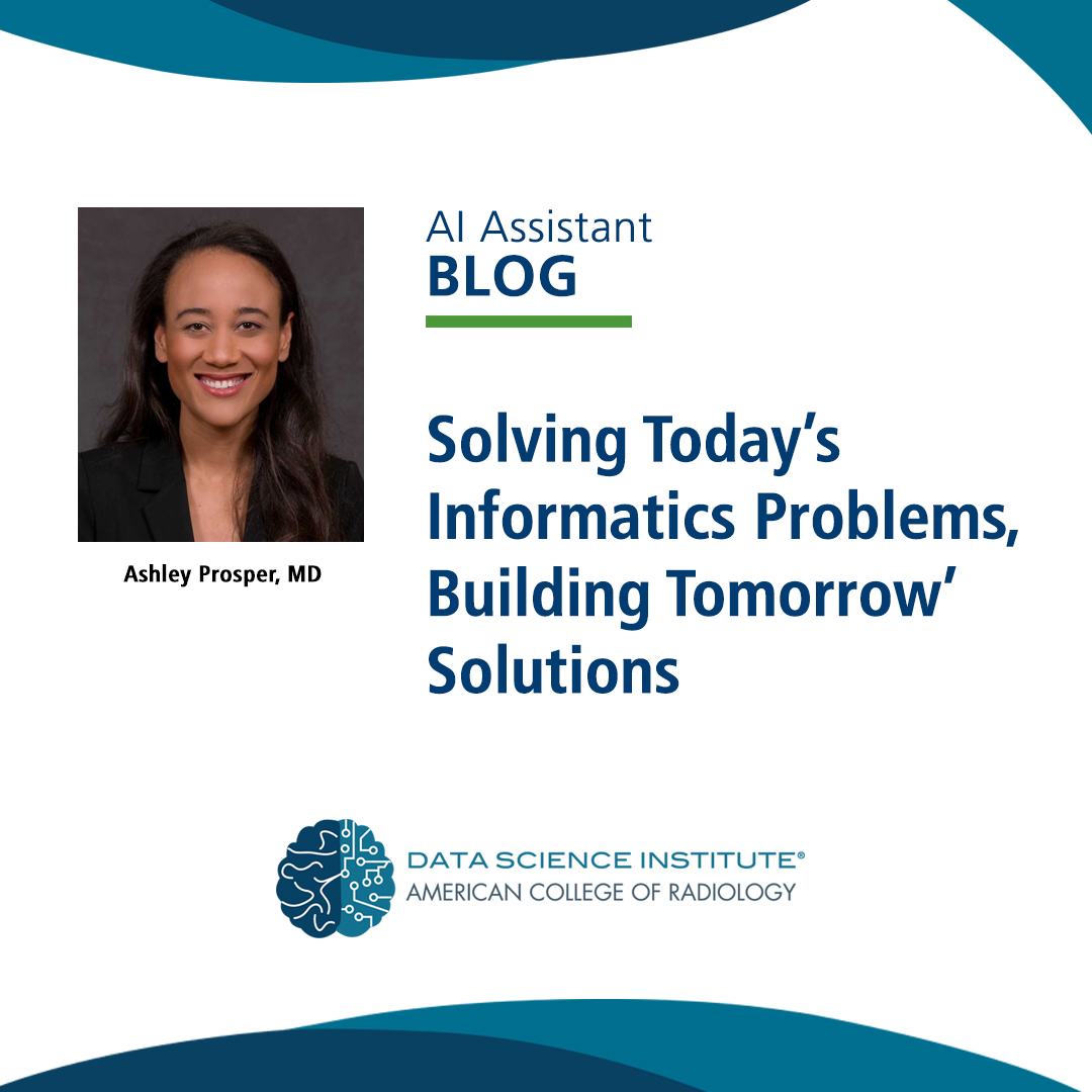 American College of Radiology (@radiologyacr) on Twitter photo The #ACRInformatics Summit returns to DC this fall. What can you expect?
Find out in this #ACRDSI AI Assistant Blog 👉 bit.ly/3E78LTK <a href="/AshleyEProsper/">Ashley Prosper, MD</a> The #ACRInformatics Summit returns to DC this fall. What can you expect?
Find out in this #ACRDSI AI Assistant Blog 👉 bit.ly/3E78LTK <a href="/AshleyEProsper/">Ashley Prosper, MD</a>